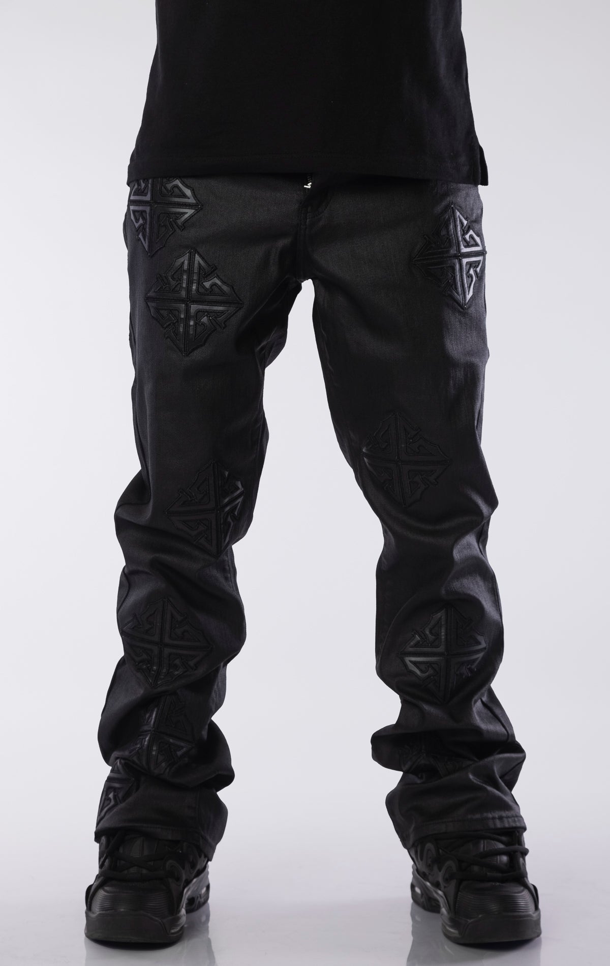 Obsidian Icon Flared Denim